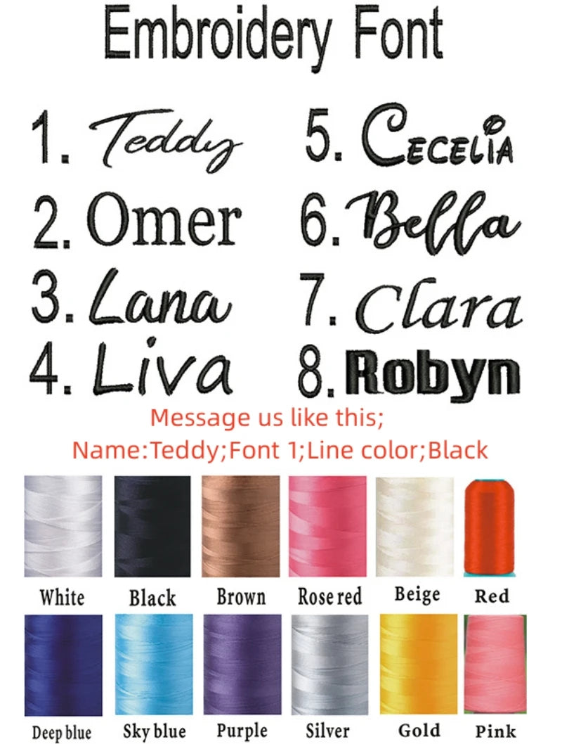 Personalized Kids Backpack – Custom Embroidered Corduroy School Bag, Toddler Name Backpack for Boys & Girls, Back to School Gift