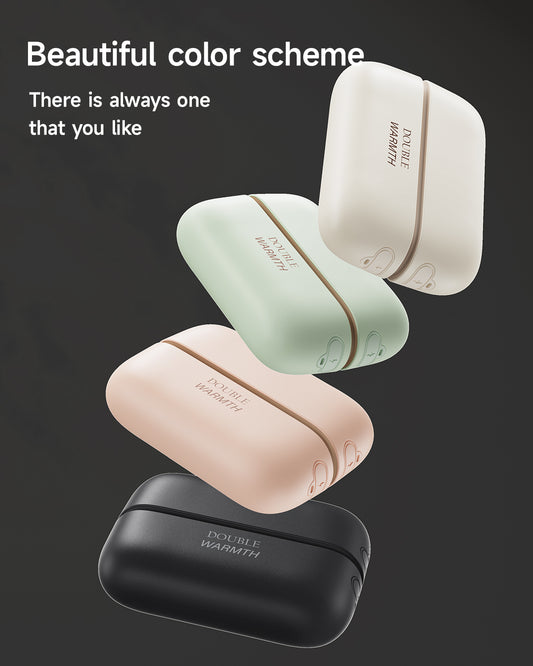 Premium Rechargeable Hand Warmers with 3000mAh Battery | 3-Speed Instant Immersion Heater | Dual & Single Use | Colorful